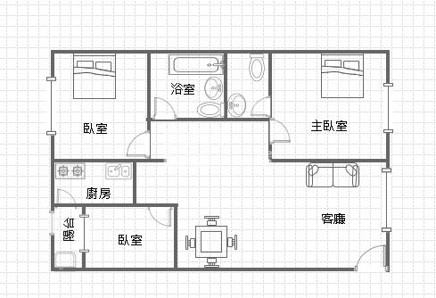 【奔馳】RV生活館3房車房屋室內格局與周邊環境