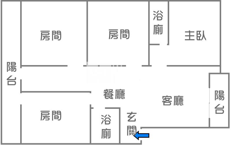 勞工公園三樓4房美寓房屋室內格局與周邊環境