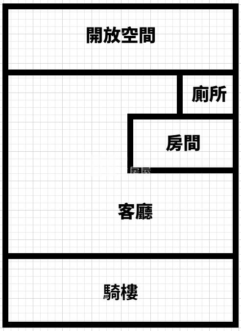 客家文化館旁店住房屋室內格局與周邊環境