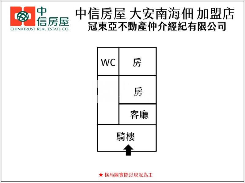 金華路一段全新整理1F寓房屋室內格局與周邊環境