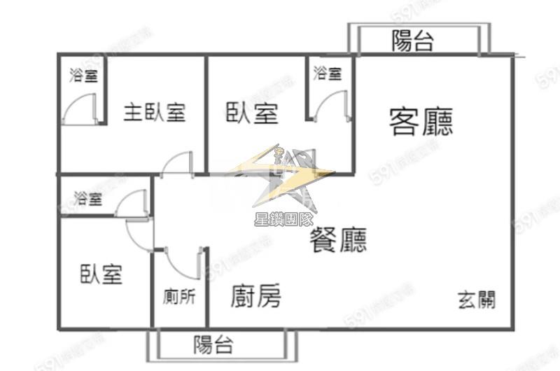 【星鑽】鼎藏富御2-超大3房獨立雙車位房屋室內格局與周邊環境