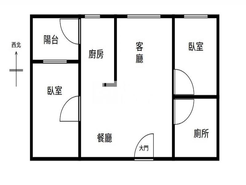 協勝南寮花漾城美兩房房屋室內格局與周邊環境