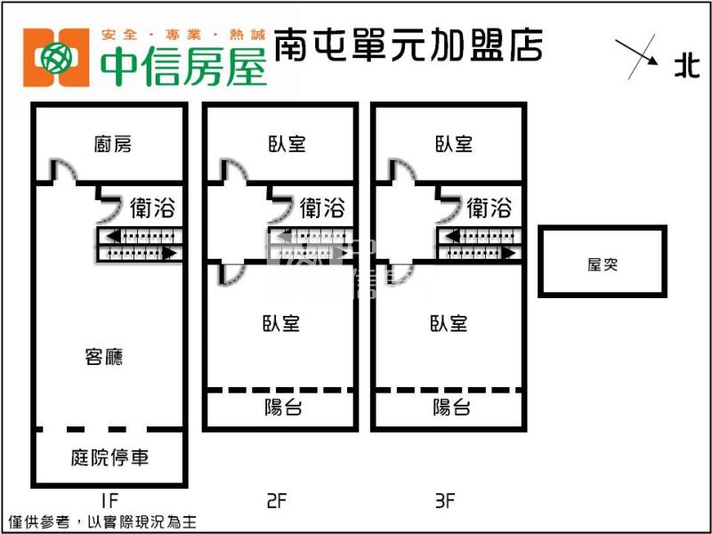 大里美群國小美別墅房屋室內格局與周邊環境