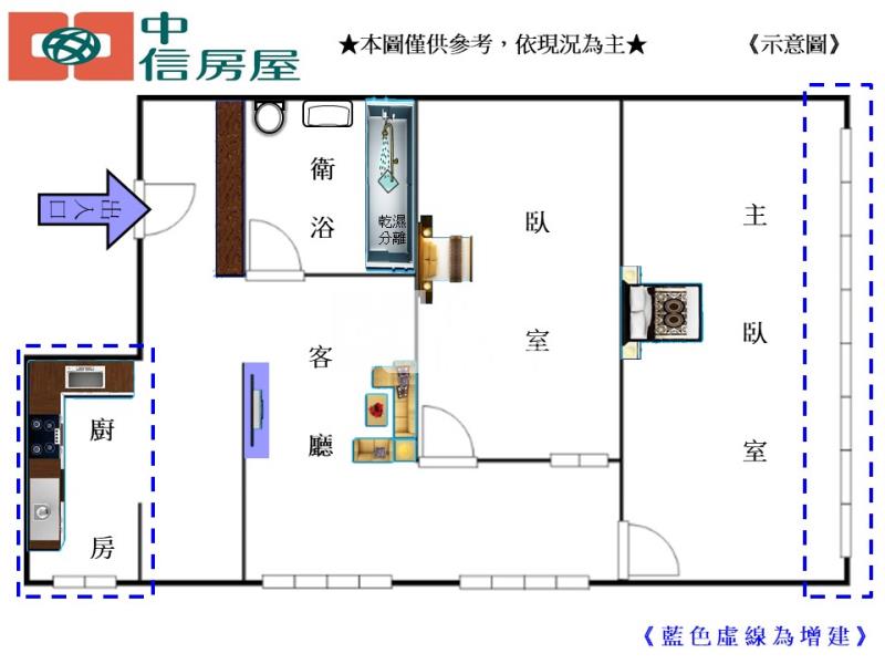 a-04富榮庭園房屋室內格局與周邊環境