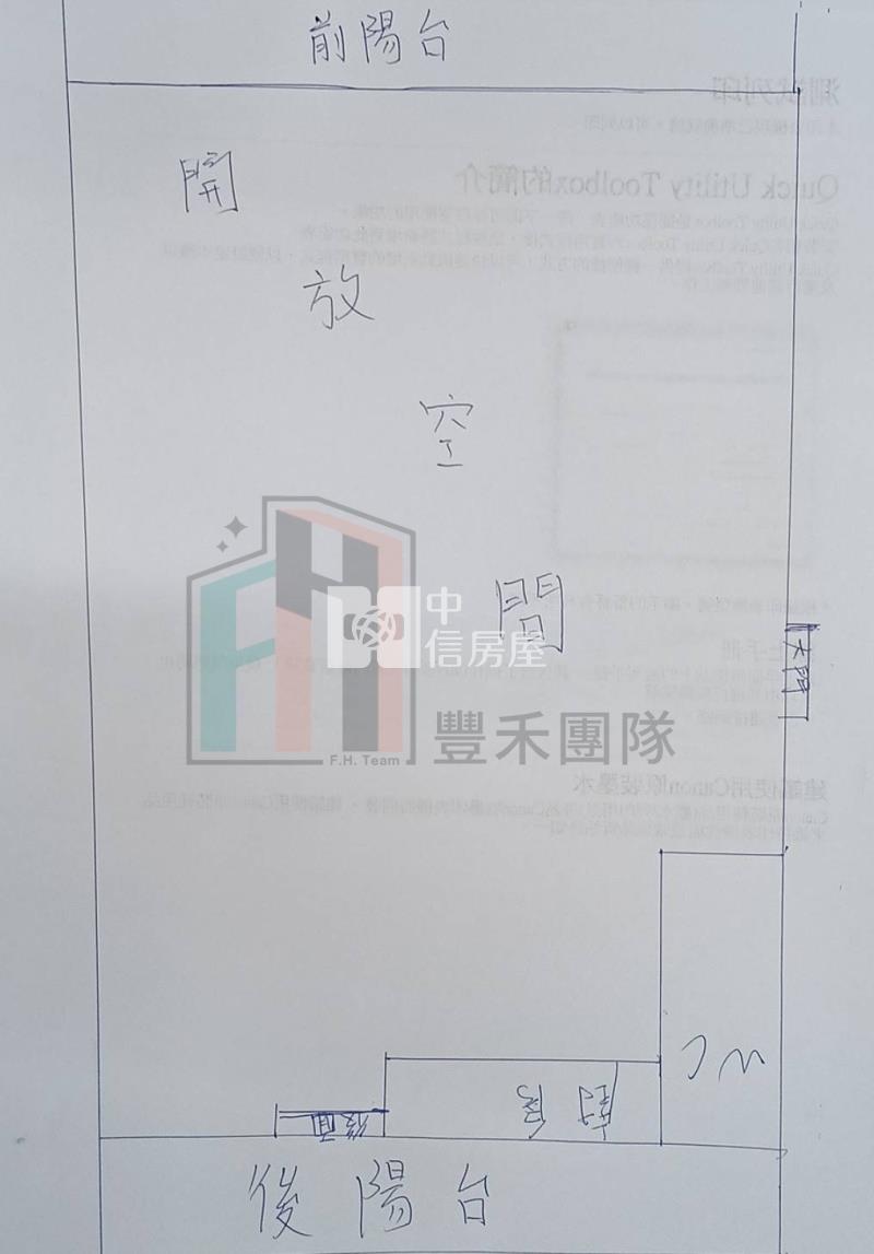【豐禾】中壢夜市旁低總價公寓(需整理)房屋室內格局與周邊環境