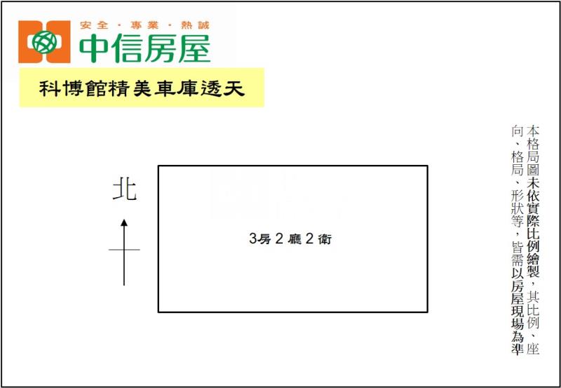 科博館精美車庫透天房屋室內格局與周邊環境