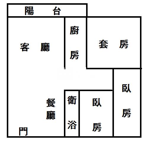 斗南麥當勞平車3房房屋室內格局與周邊環境