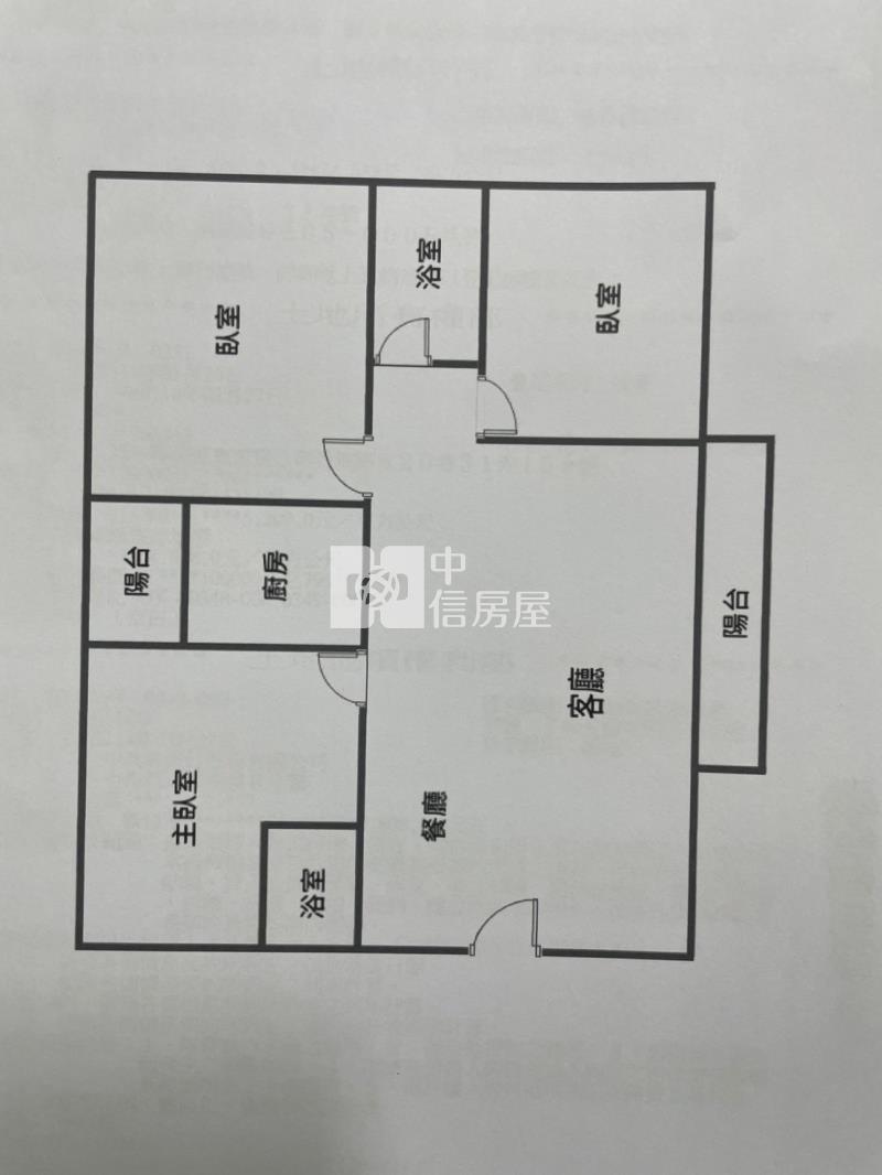 楊梅環南路三房房屋室內格局與周邊環境
