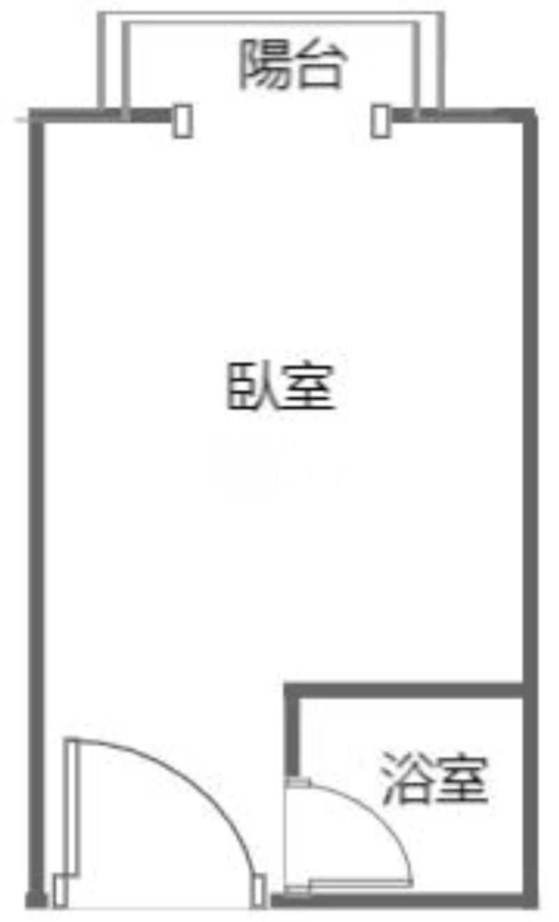 中原商圈稀有陽台溫馨美電梯套房房屋室內格局與周邊環境