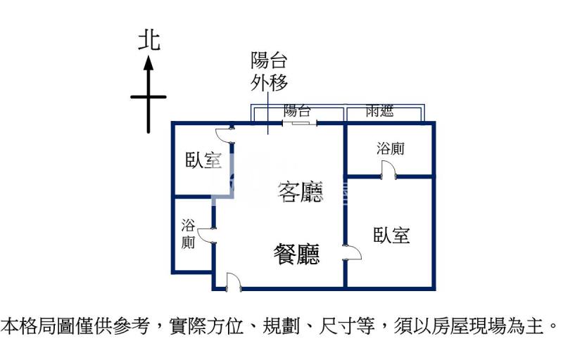 台中高樓遠景小豪邸房屋室內格局與周邊環境