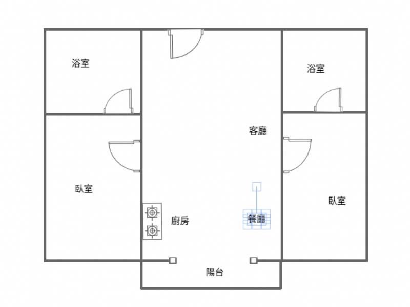 青埔時尚苑兩房平車房屋室內格局與周邊環境