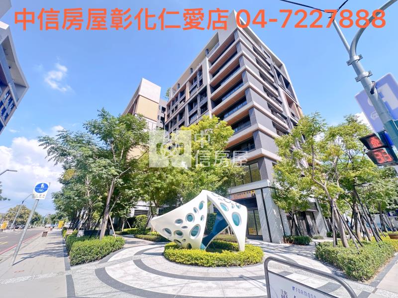 正水湳經貿特區加平面車位房屋室內格局與周邊環境