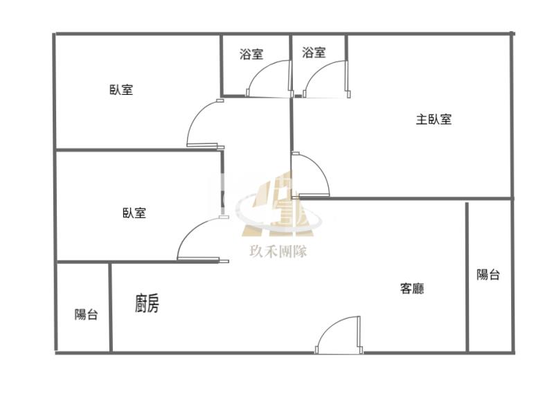 【玖禾】楊梅環南路鄉親NO-2經典3房房屋室內格局與周邊環境