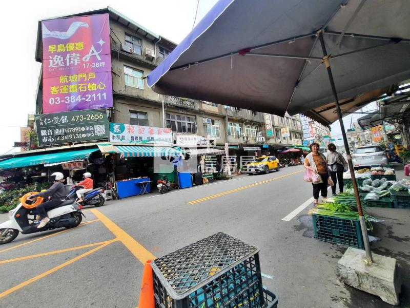 超急~大園市場商圈大地坪透天房屋室內格局與周邊環境