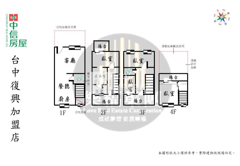成功商圈震後雙車美墅房屋室內格局與周邊環境