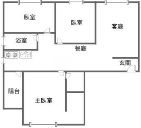 武陵高中全新裝潢3房車(乙工)房屋室內格局與周邊環境