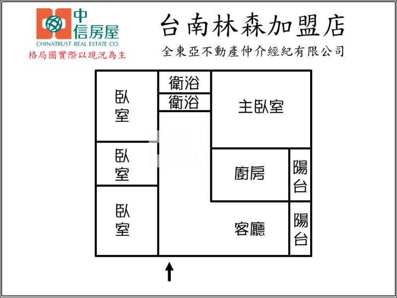 復國商圈優質採光四房房屋室內格局與周邊環境
