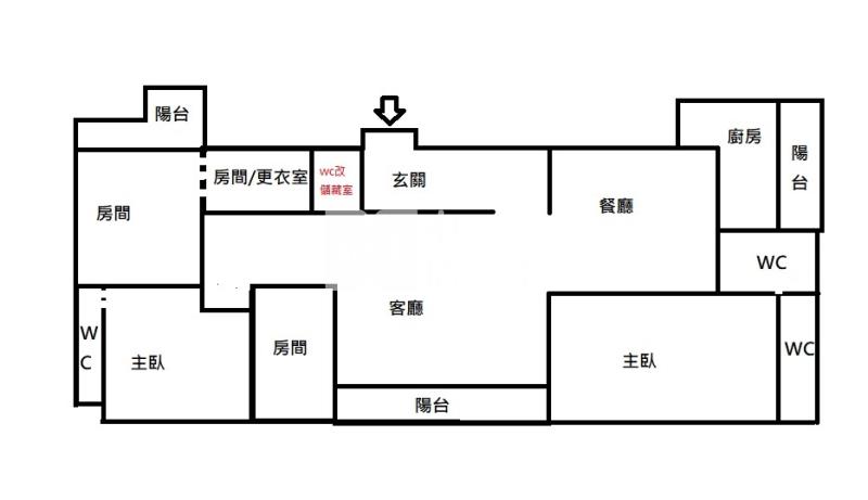 【安家】專任-海華美麗宮廷6房雙車房屋室內格局與周邊環境