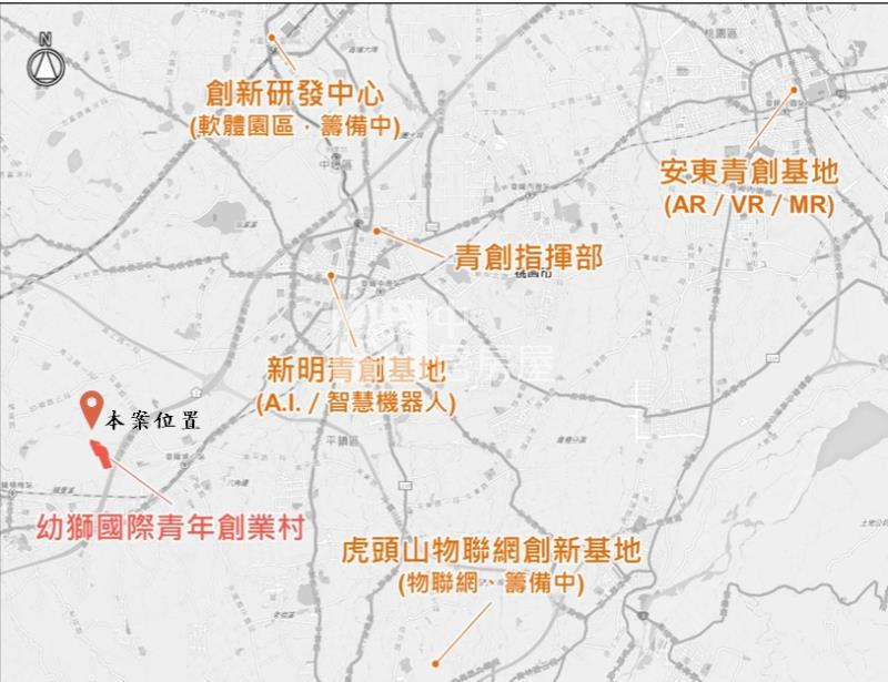 幼獅工業區雙面臨路丁建房屋室內格局與周邊環境