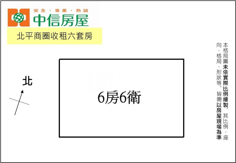 北平商圈收租六套房房屋室內格局與周邊環境
