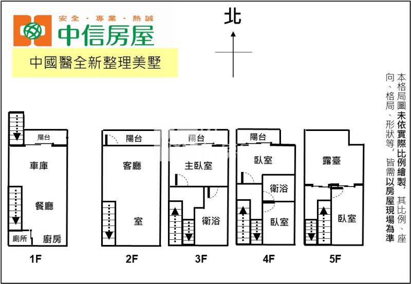 中國醫全新整理美墅房屋室內格局與周邊環境