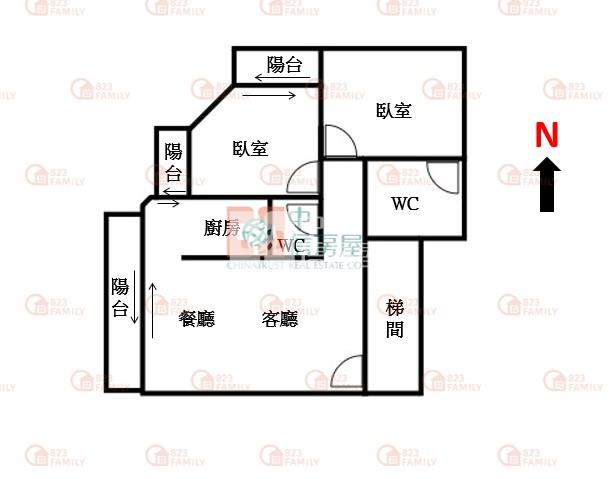 太原綠園道二房美寓房屋室內格局與周邊環境
