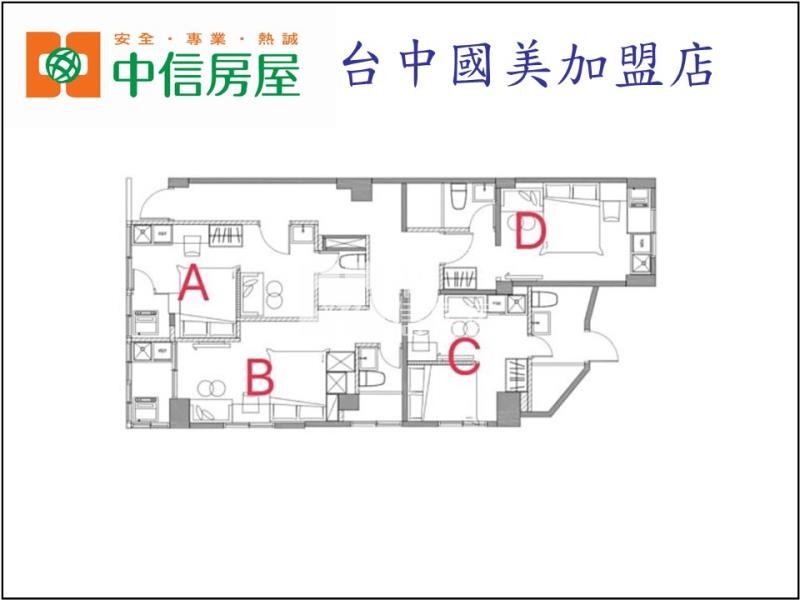 勤美6%投報4套房房屋室內格局與周邊環境