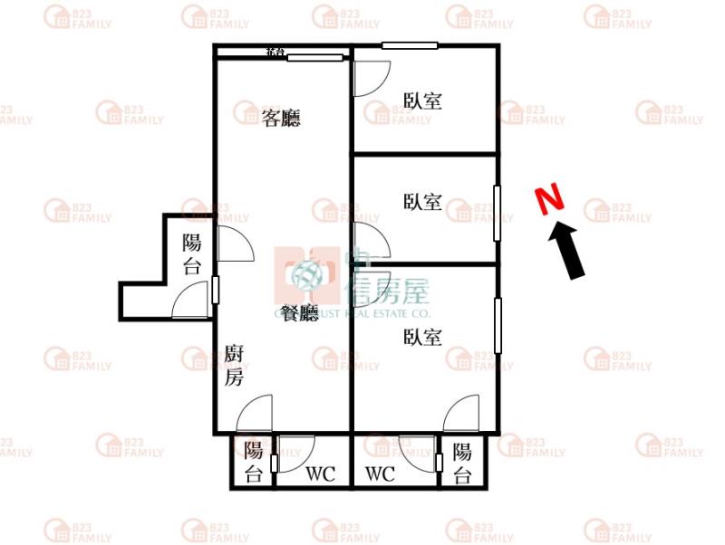 東海小資首選全新裝潢美三房房屋室內格局與周邊環境