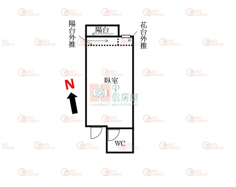 梅川河畔新裝潢美套房房屋室內格局與周邊環境