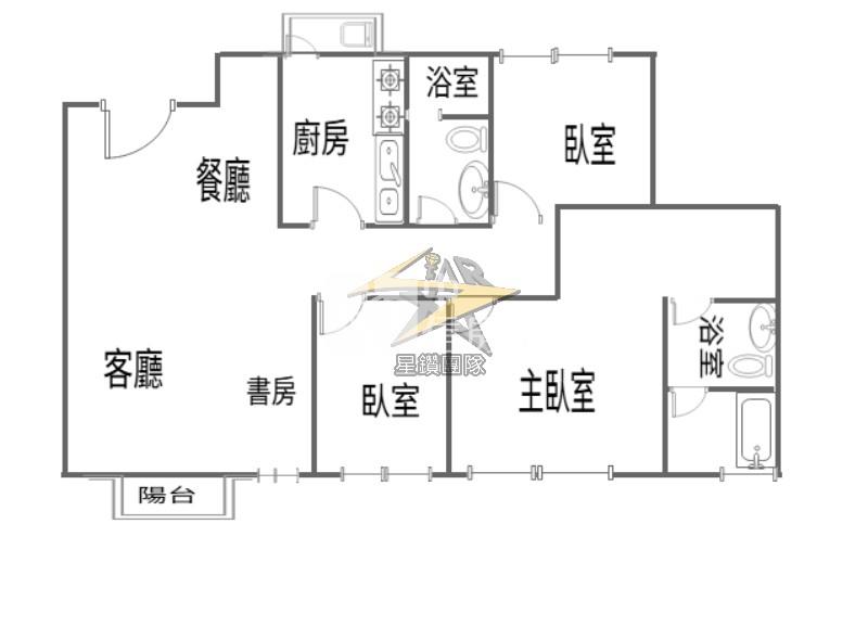 【星鑽】A19美術館竹風樹梢景觀戶房屋室內格局與周邊環境