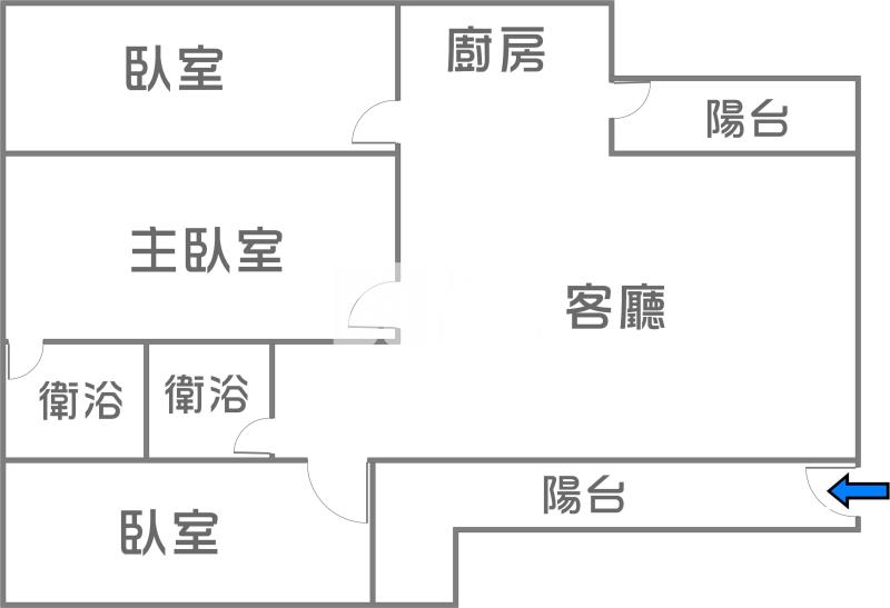 光華國中精品美三房房屋室內格局與周邊環境