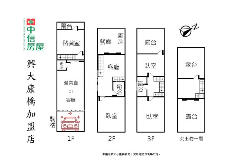 成功塗城商圈震後臨路透店房屋室內格局與周邊環境