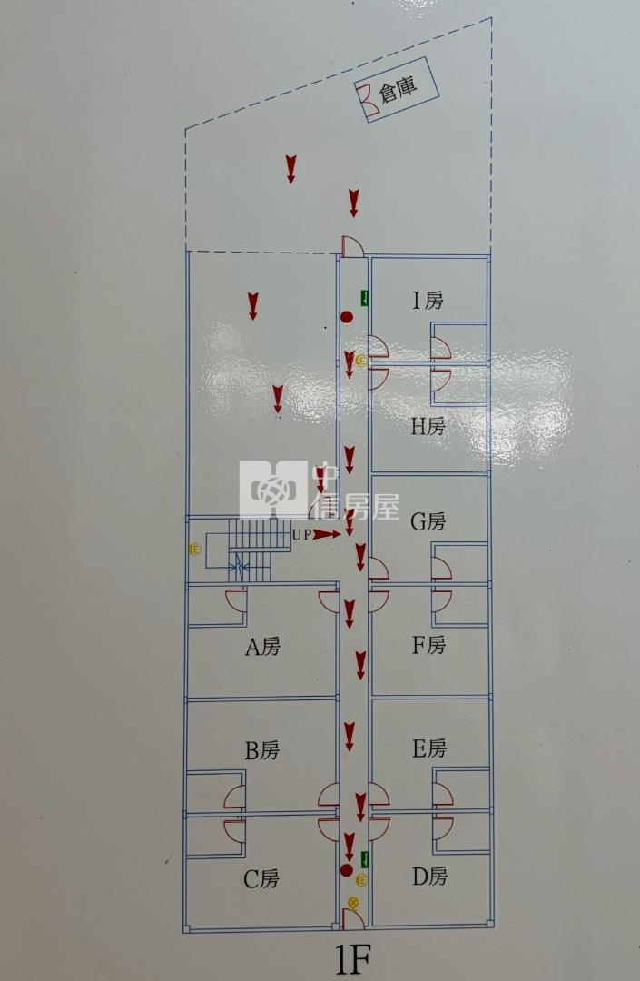 中原大學美透天-36間收租套房房屋室內格局與周邊環境