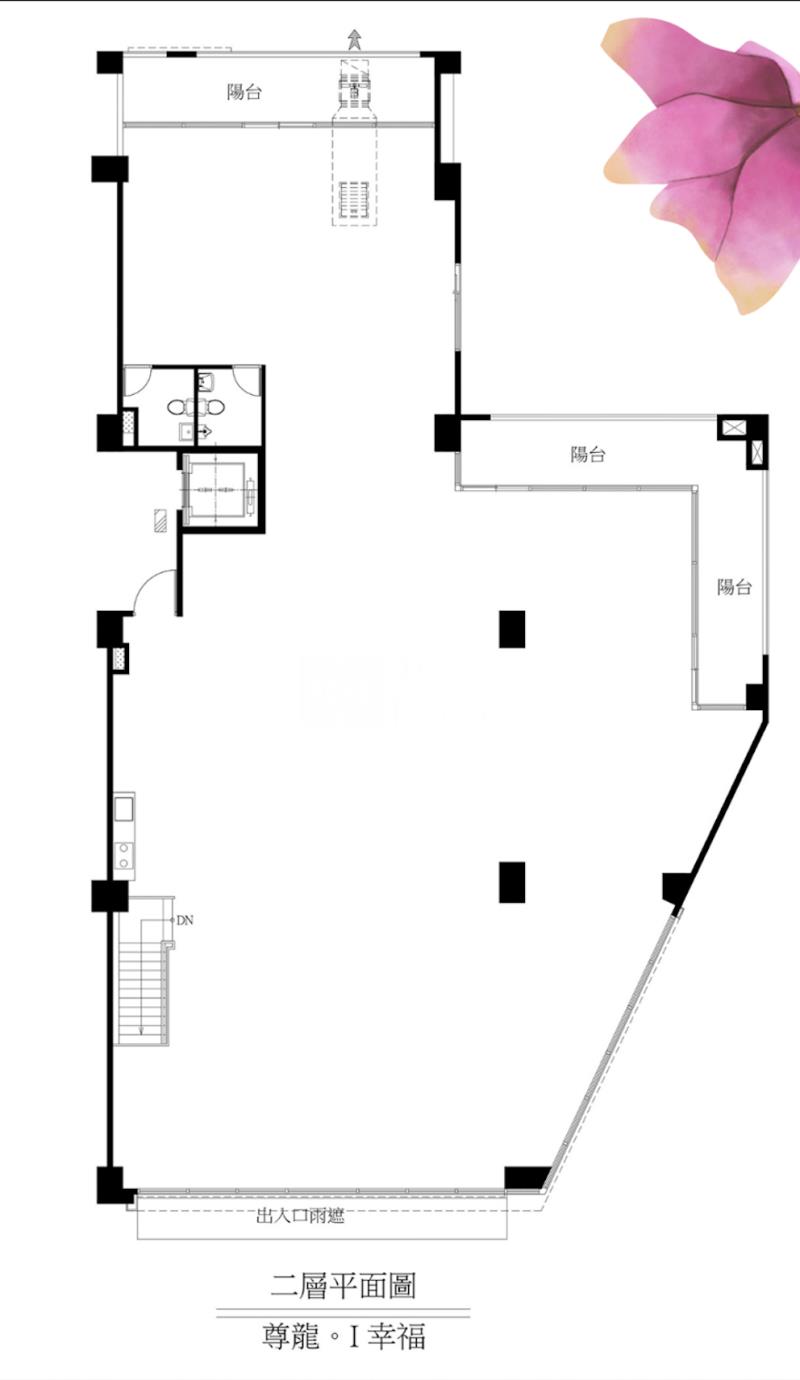 【神馬】青埔未來青線捷運三角窗2F大店舖房屋室內格局與周邊環境