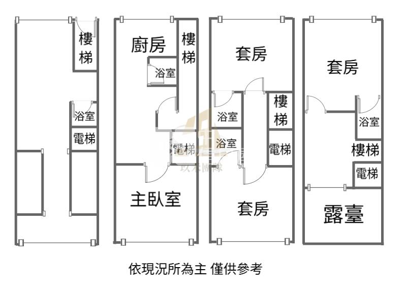 【玖禾】【專】近內壢交流道電梯金店舖房屋室內格局與周邊環境