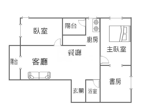 【安家】專任-平鎮南勢進化論景觀兩房車房屋室內格局與周邊環境