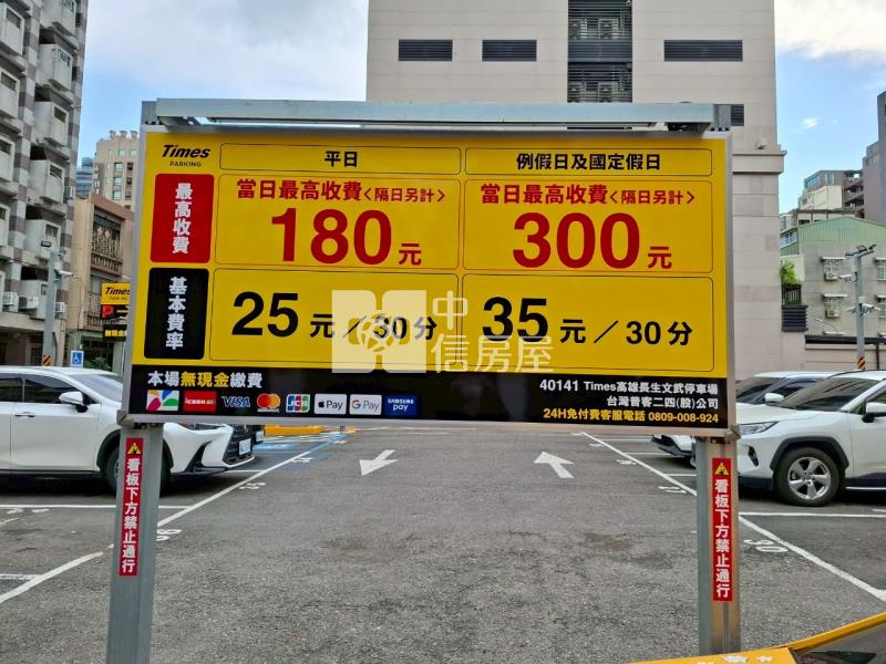 中央公園時尚溫馨四房房屋室內格局與周邊環境