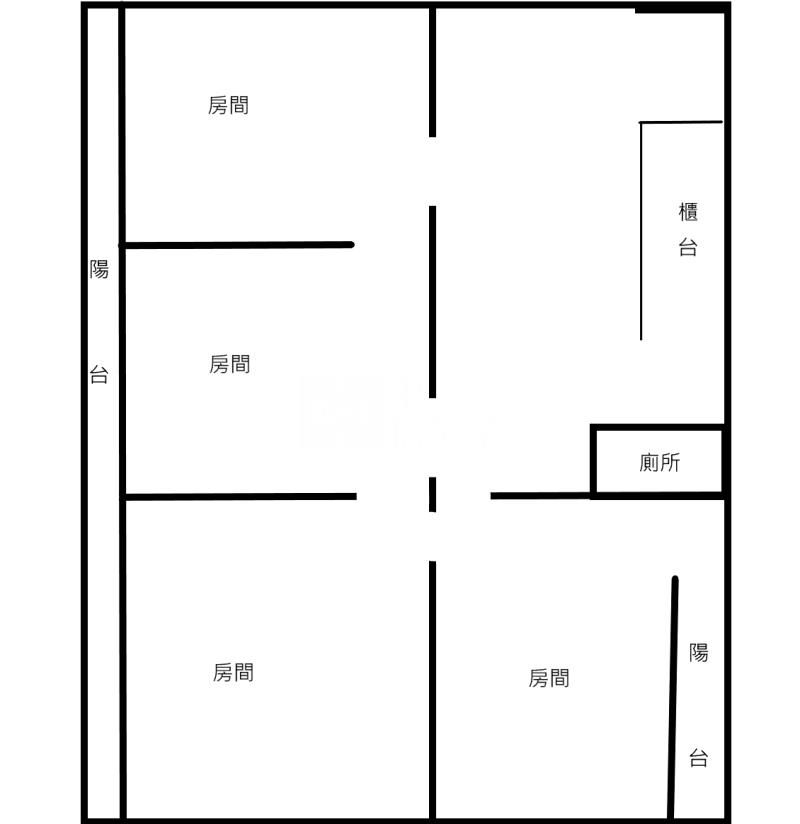【新世紀】八德交流道宜誠花園辦公室房屋室內格局與周邊環境