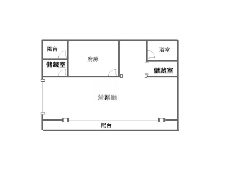 近平鎮火車站三角窗店面房屋室內格局與周邊環境