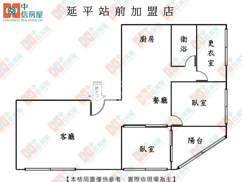 北區採光2房平車房屋室內格局與周邊環境