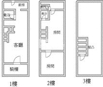 竹南大埔頂文英街透天房屋室內格局與周邊環境
