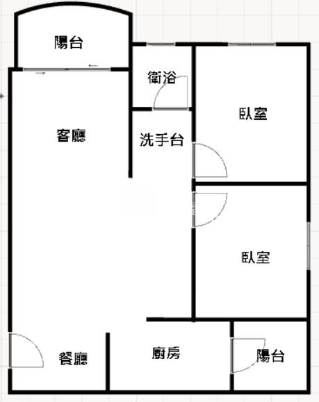 【安家】內壢後站鼎藏晶華二期美兩房房屋室內格局與周邊環境