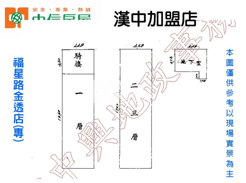 福星路金透店(專)房屋室內格局與周邊環境