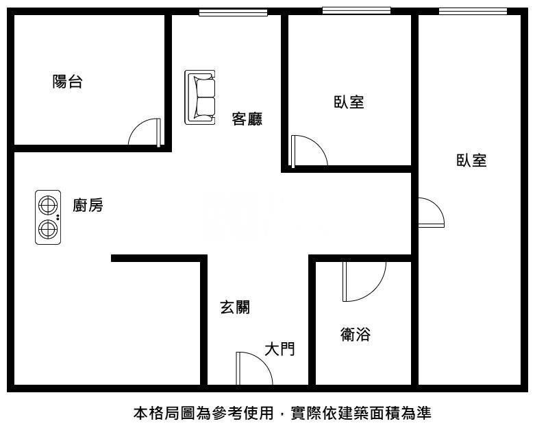 楊梅前站金鑽2房車房屋室內格局與周邊環境