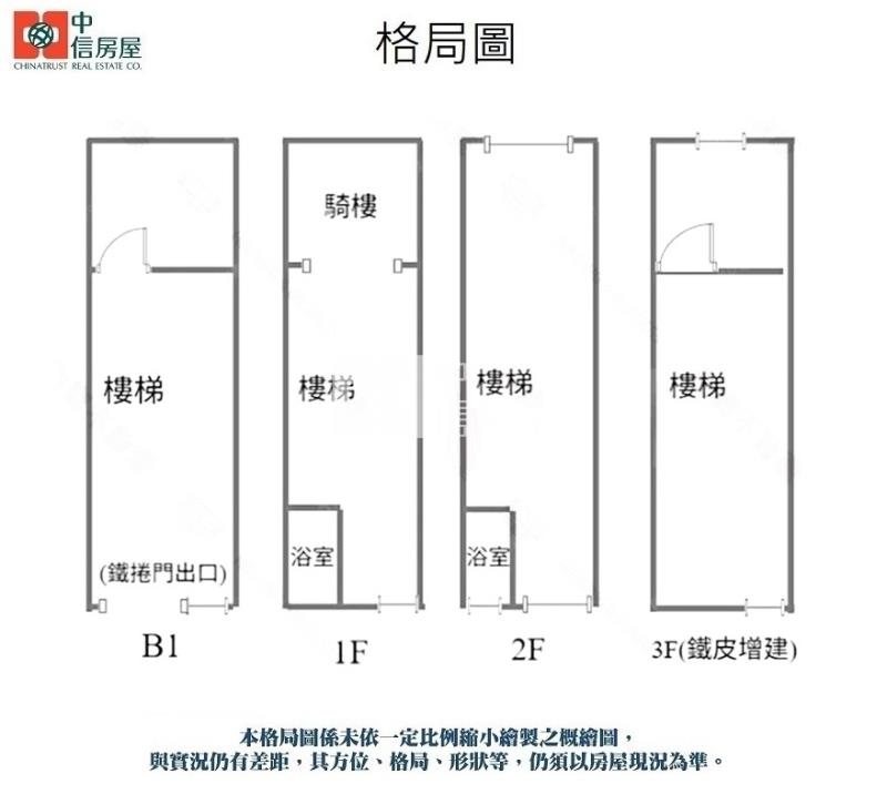 453-平南學區透天店面【中信王牌二店】房屋室內格局與周邊環境