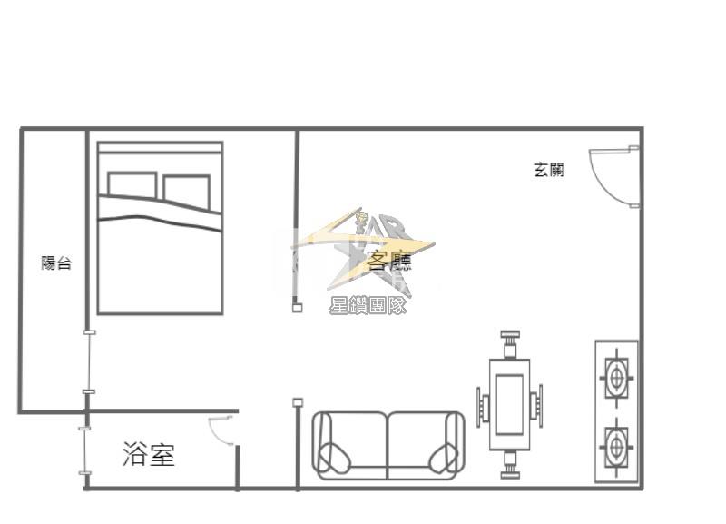 【星鑽】青埔A18高鐵頂裝大套房房屋室內格局與周邊環境