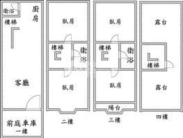 竹南前庭美透天房屋室內格局與周邊環境