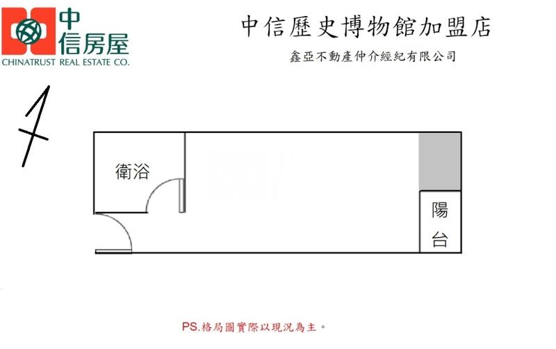南區有陽台電梯大套房房屋室內格局與周邊環境