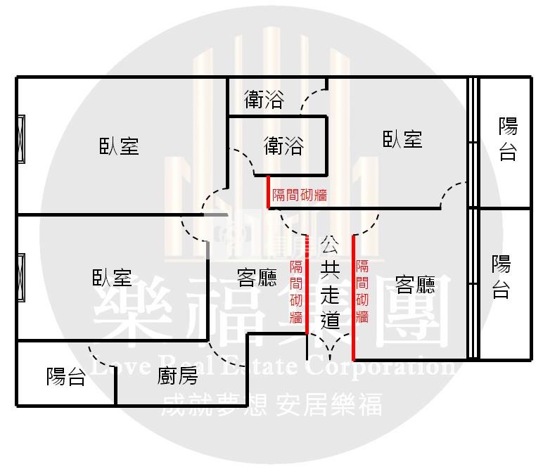 皇后大道視野3房+車位房屋室內格局與周邊環境