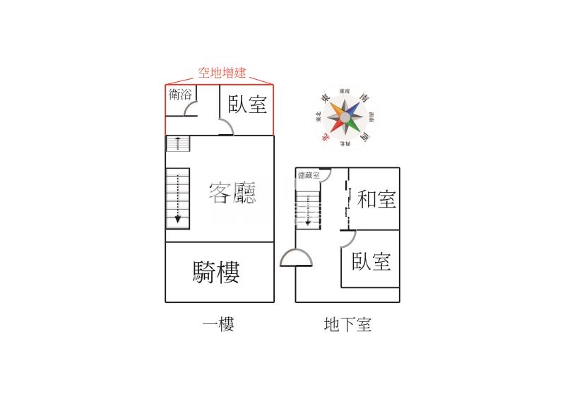 水湳6米大面寬商業用店住房屋室內格局與周邊環境